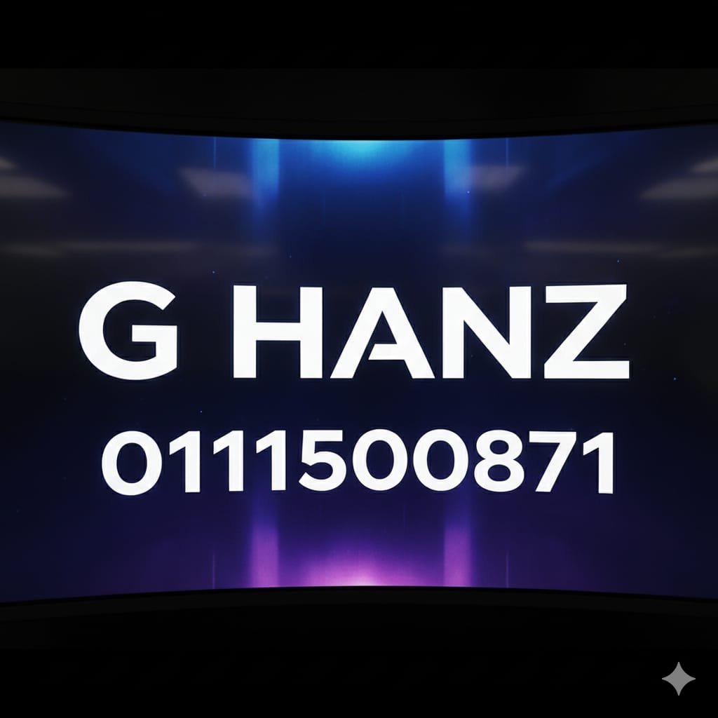 صيانة شاشات جى هانز 01111500871 في مصر G HANZ SCREEN